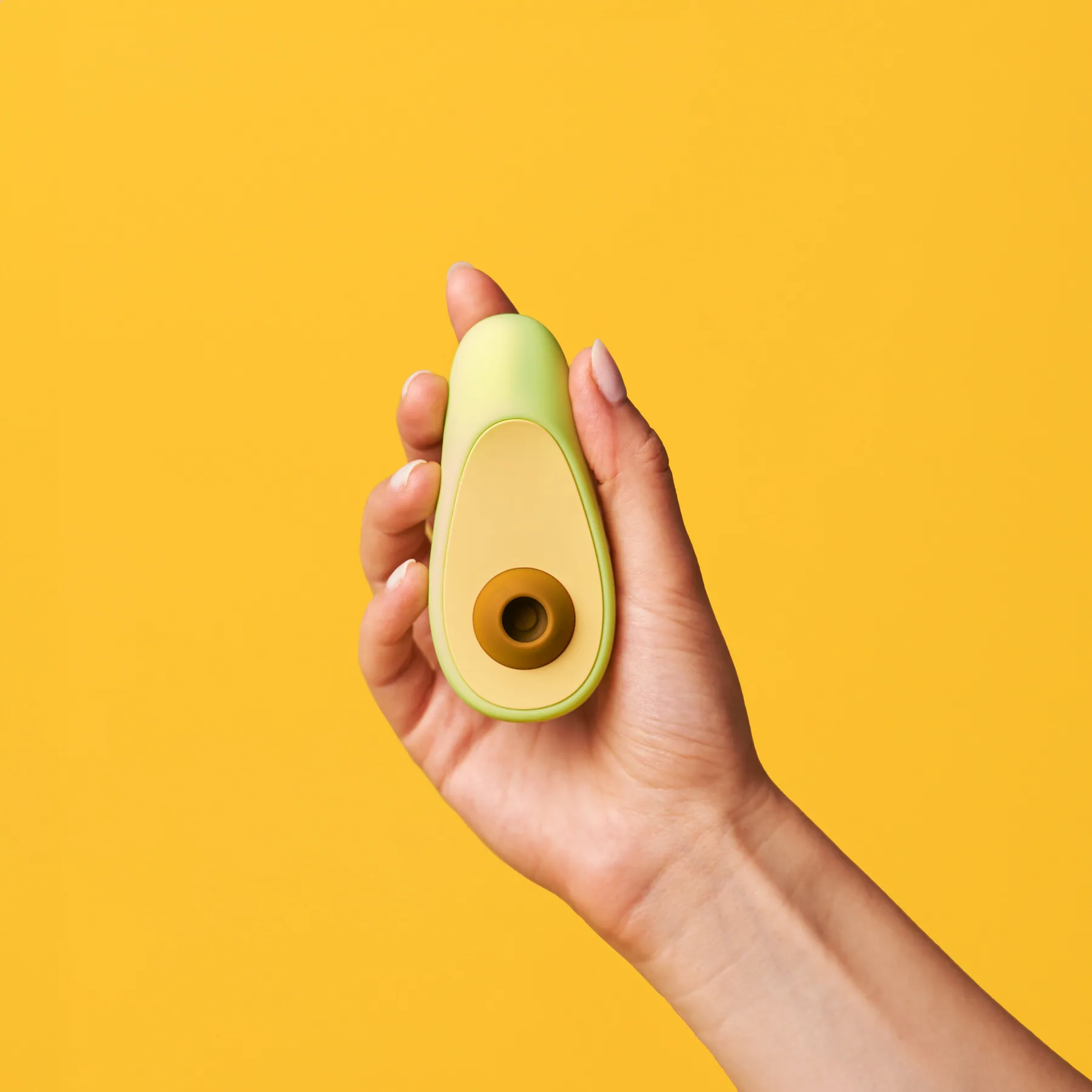 Avocado adult toy — detail of texture