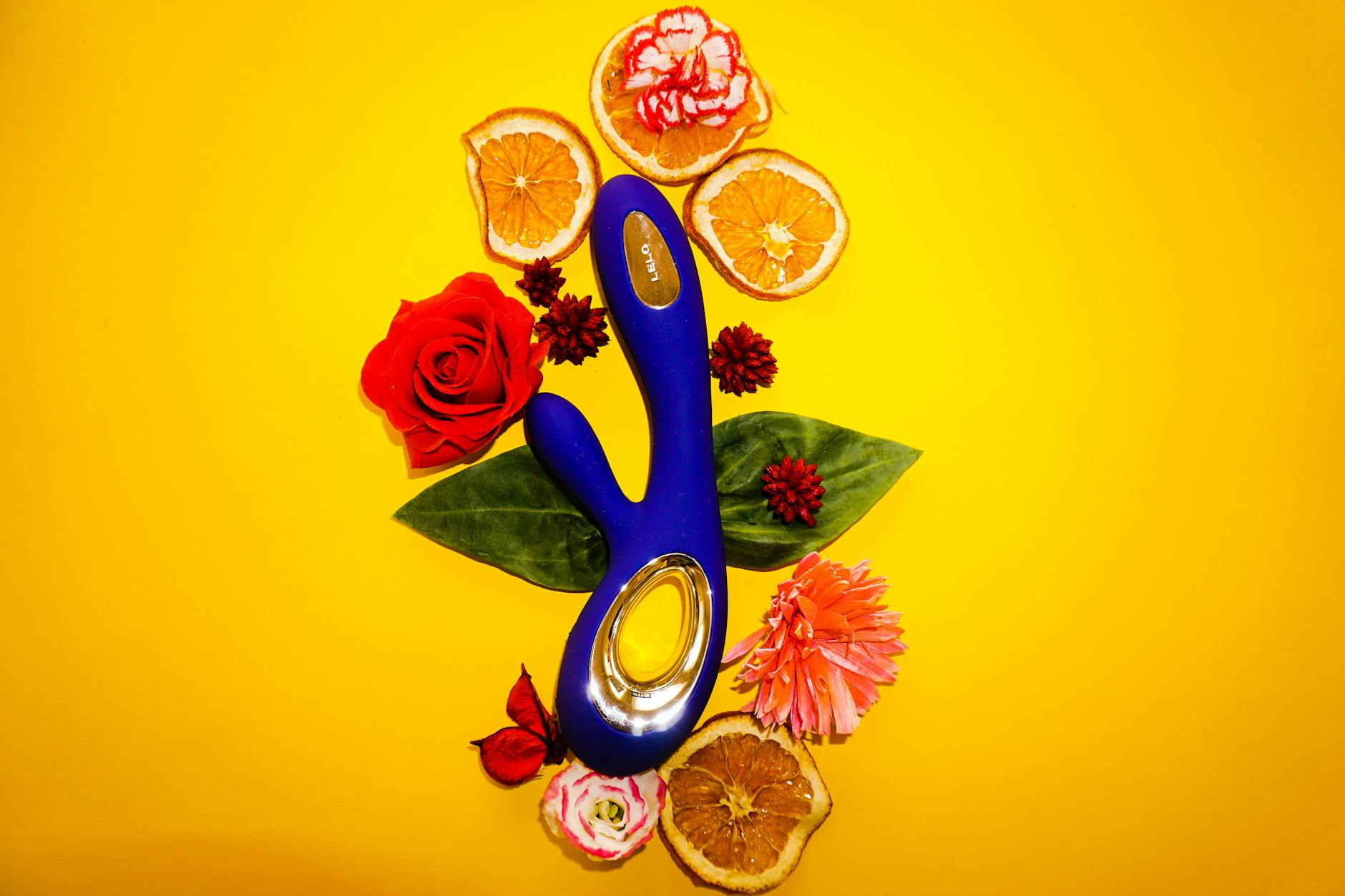 Woman confidently holding lemon vibrators, symbolizing ownership of pleasure and sexual autonomy.